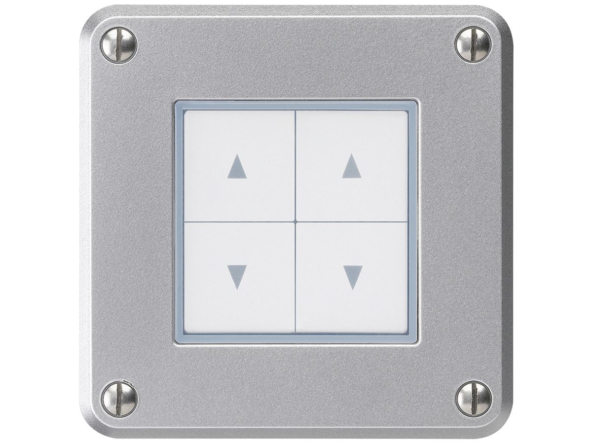 UP-Storenschalter robusto IP55 aluminium mit 4 Funktionstasten