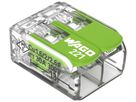 Verbindungsklemme WAGO Green Range 2L 0.5…6mm² mit Hebel gn Transparent