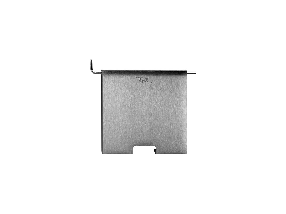Klappdeckel Gr.III für PMKV 120×120mm Messing vernickelt