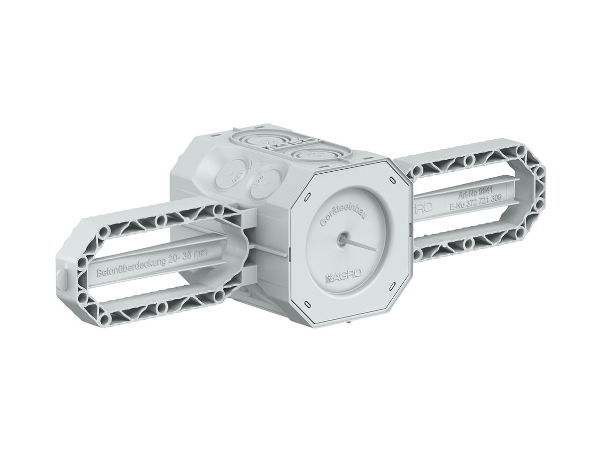 UP-Einlasskasten AGRO 1×1 Prefix 2.0 für Beton