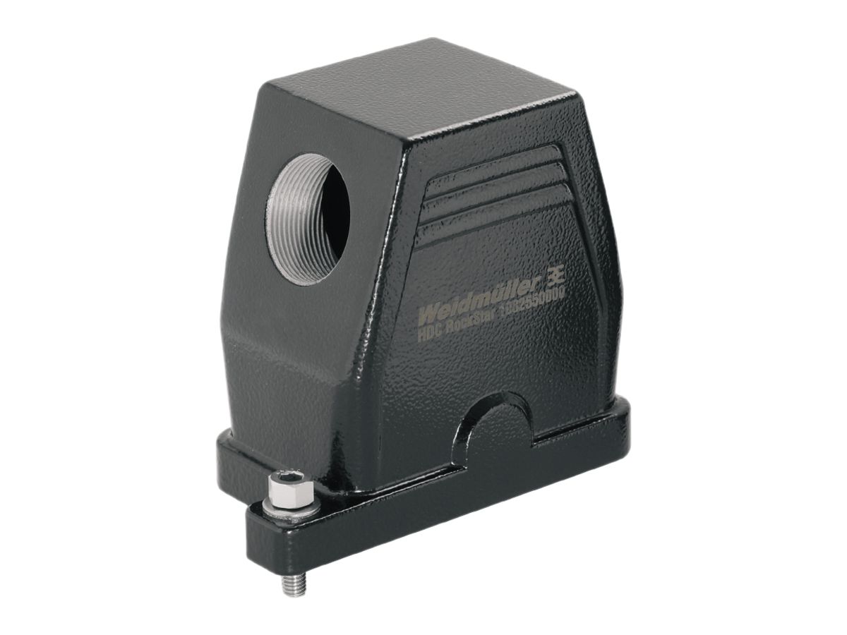 Steckergehäuse Weidmüller HDC 06B Schraubverschluss, Gr.3 1×M32 seitlich