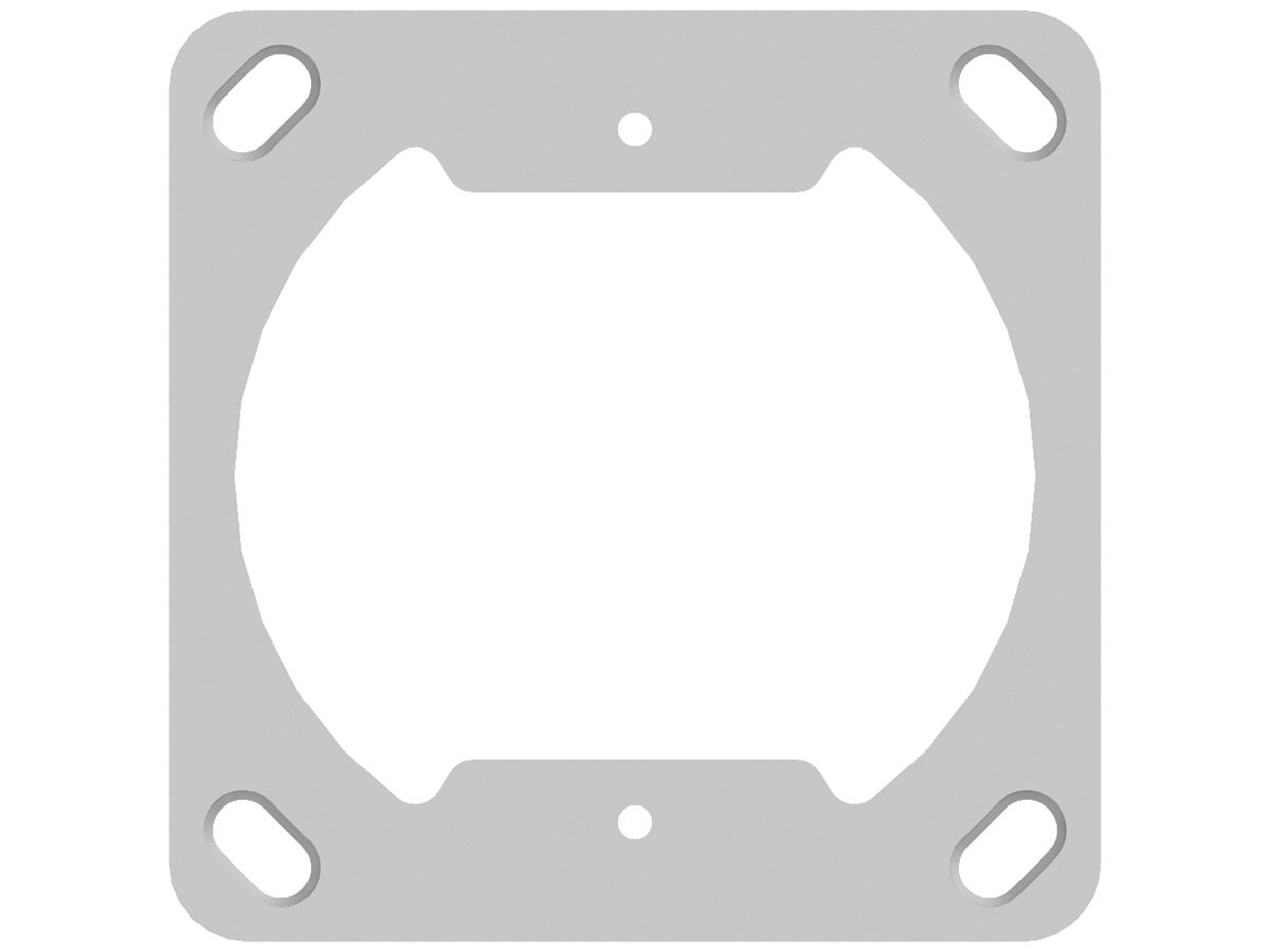 Befestigungsplatte Gr.I 70×70 ABB für freenet Easy Lock R&M