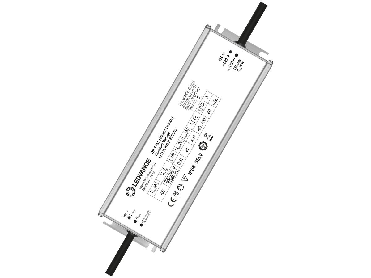 LED-Konverter LDV PERFORMANCE, 24V 100W 197×63×38mm IP66