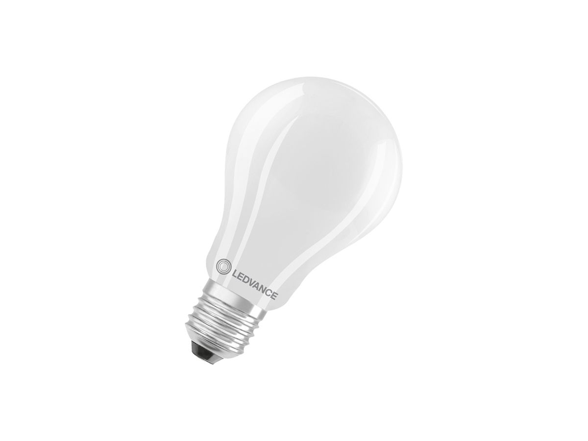 LED-Lampe LEDVANCE CLASSIC E27 11.6W 4000K Typ A mattiert 330° Ø70×124mm
