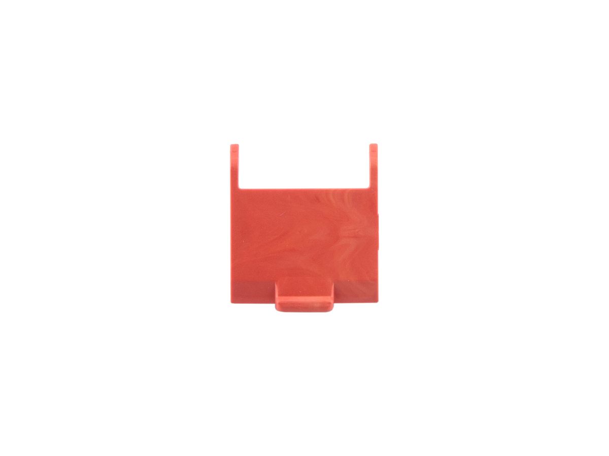 Staubschutzklappe Dätwyler für MS 1/8 Kat.6A Keystone, rot