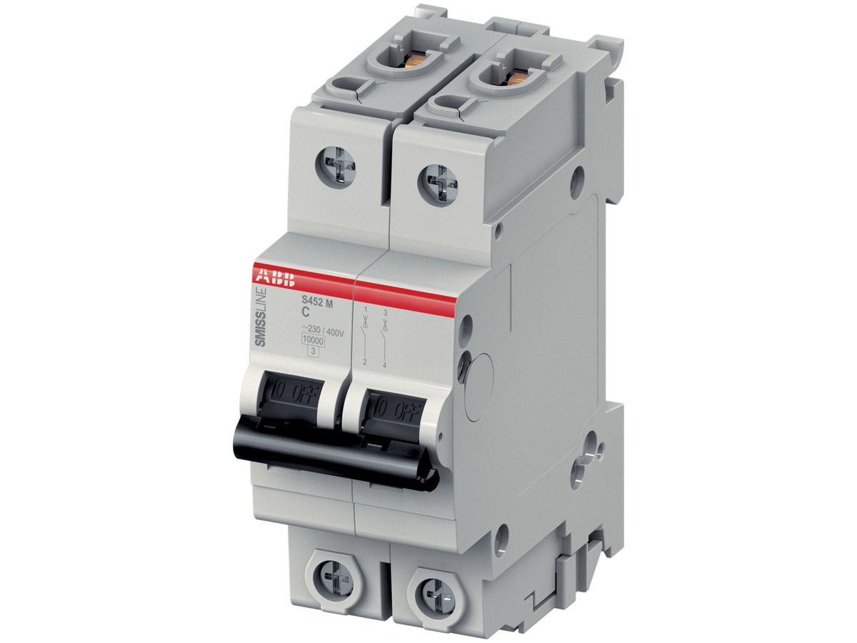 Leitungsschutzschalter SMISSLINE CLASSIC 2×8 C 10kA