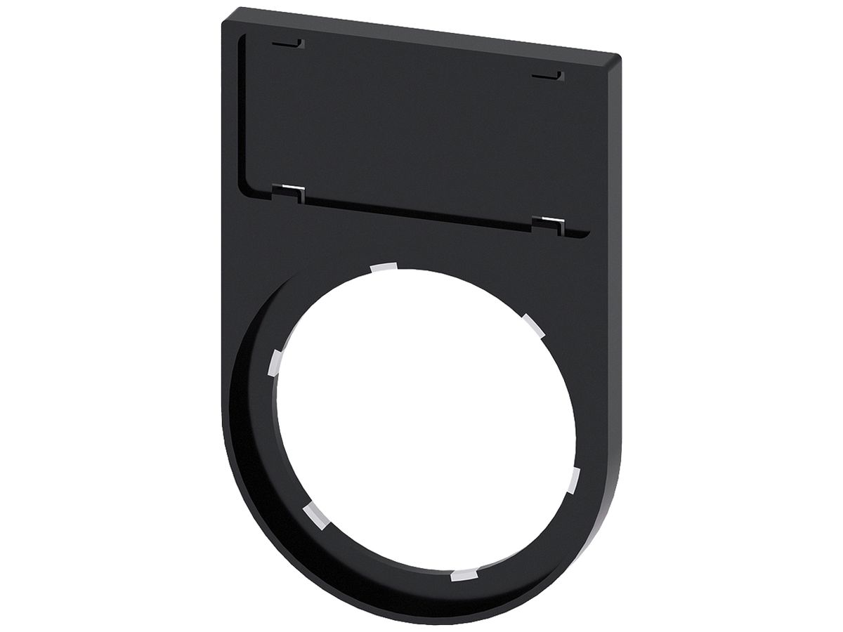 Schildträger Siemens SIRIUS ACT für Bezeichnungsschild 12.5×27mm einklickbar