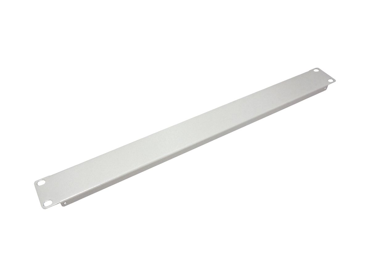 Blindplatte 19" VALUE, 1HE, lichtgrau (RAL 7035)