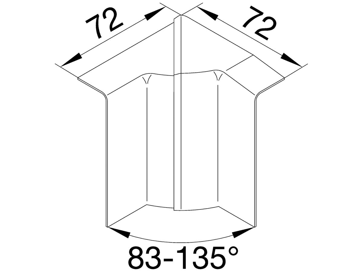 Inneneck tehalit für SL20080, verkehrsweiss