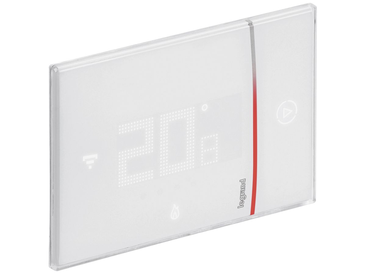 UP-Raumthermostat Legrand Smarther 2 WLAN weiss