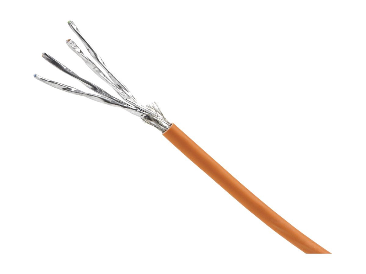Installationskabel Nexans LANmark-7A, Kat.7A, orange, 1000m, Dca
