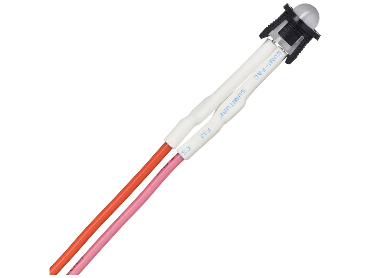 Statusanzeige-LED Tridonic LED EM, Kabel 600mm, zweifarbig rot/grün