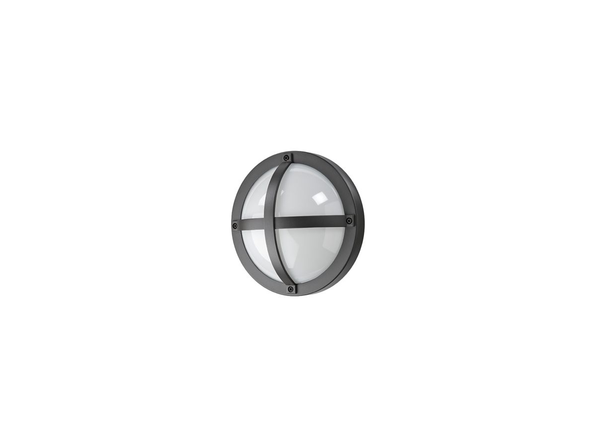 LED-Anbauleuchte SG Solo 10W 570lm 830 IP65 Ø270mm anthrazit