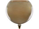 LED-Lampe SLV Floating Globe E27 8W 1900K DIM mattiert Rauch schwarz Ø300×320mm