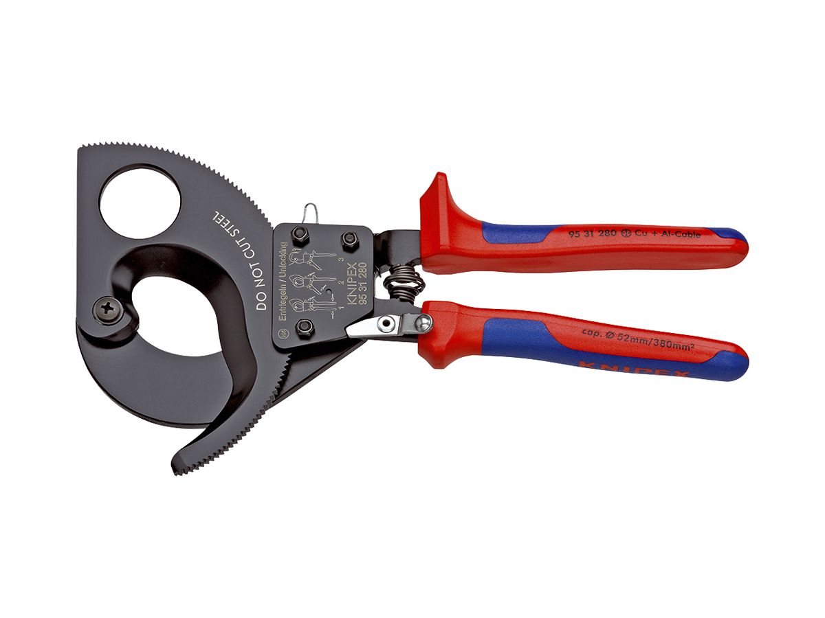 Kabelschneider KNIPEX für Ø52mm max 280mm