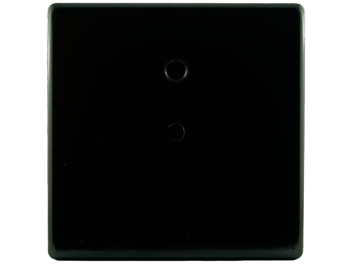 Schraubdeckel Ammer ADP 140×140×5mm Kunststoff schwarz für UPD 1063