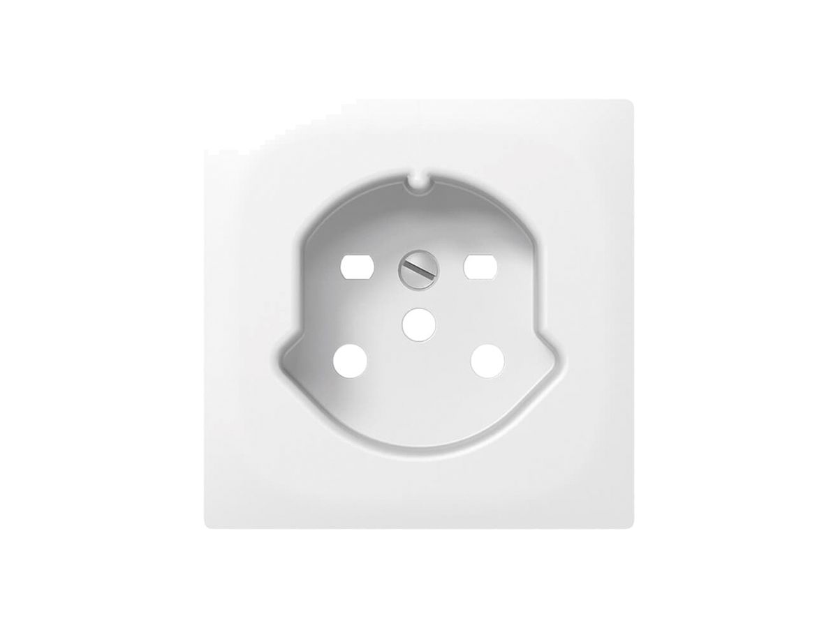 Frontplatte SIDUS Z/E zu Steckdose T15 weiss
