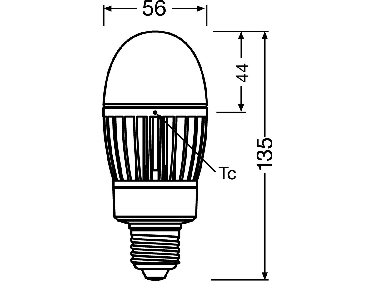 LED-Lampe LEDVANCE HQL LED E27 14.5W 2000lm 4000K