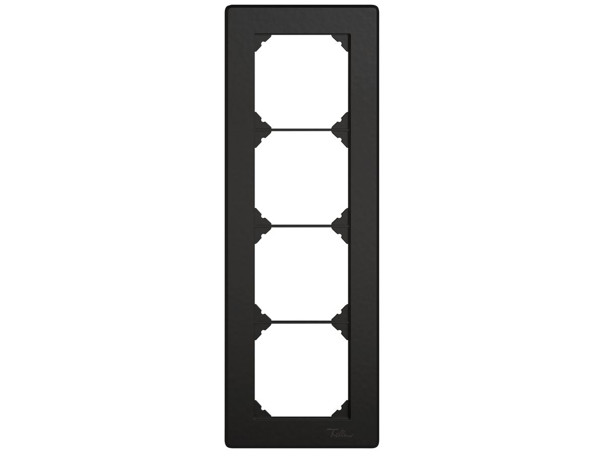 UP-Abdeckrahmen EDIZIO.liv SNAPFIX® 4×1/1×4 96×276mm sz