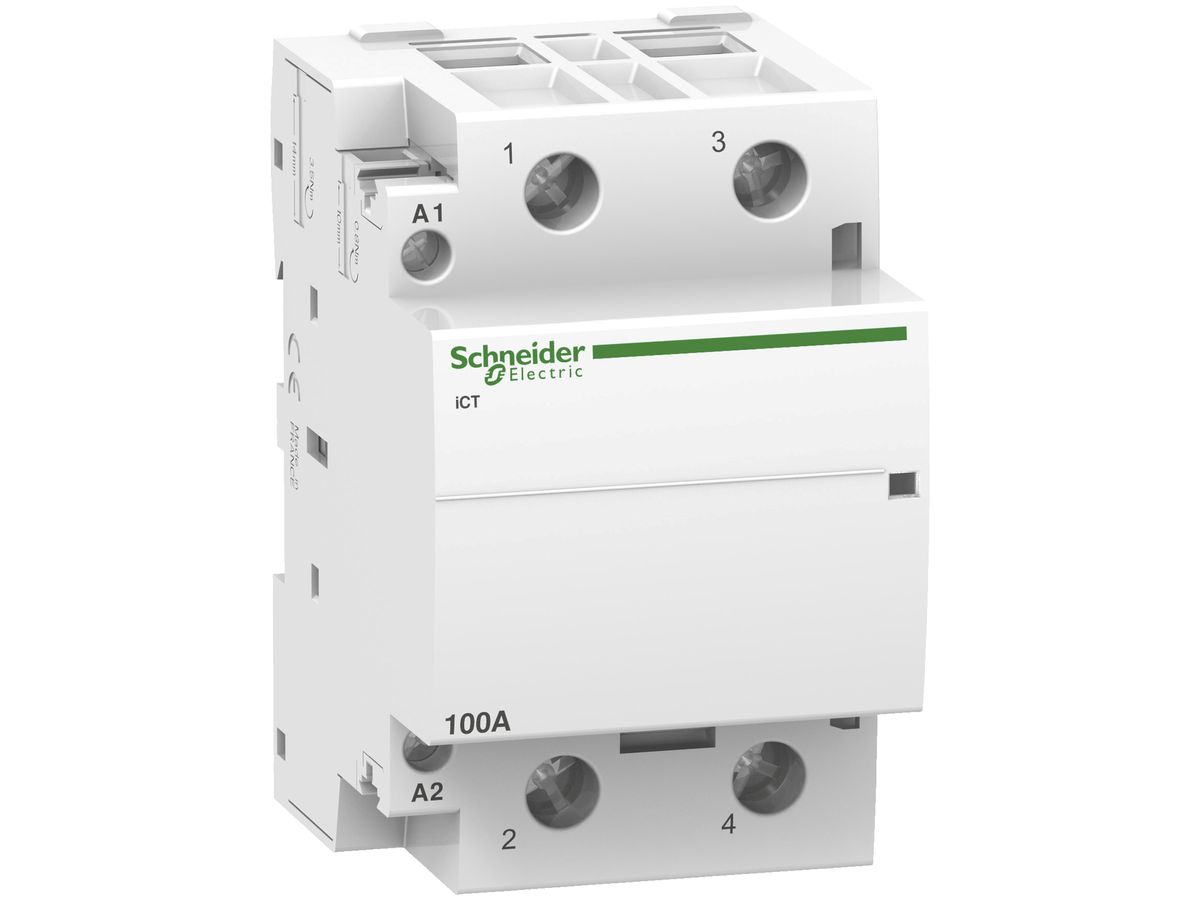 Installationsschütz Schneider Electric CT 2P 100A 220…240V AC 2S