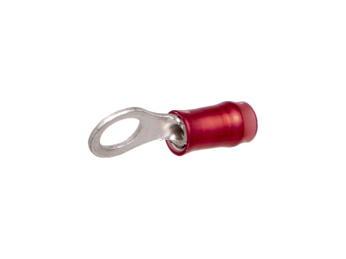 Quetschkabelschuh Tyco TE AMP PIDG Ringform M4 1.5mm² isoliert PA rot