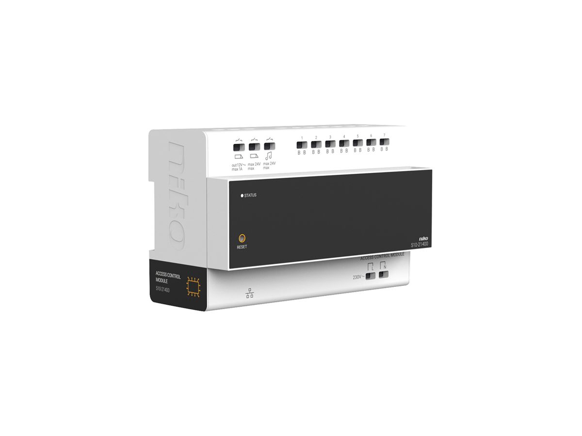 REG-Zugangskontrollmodul Niko, 2-Draht, 230V/24V, 8TE