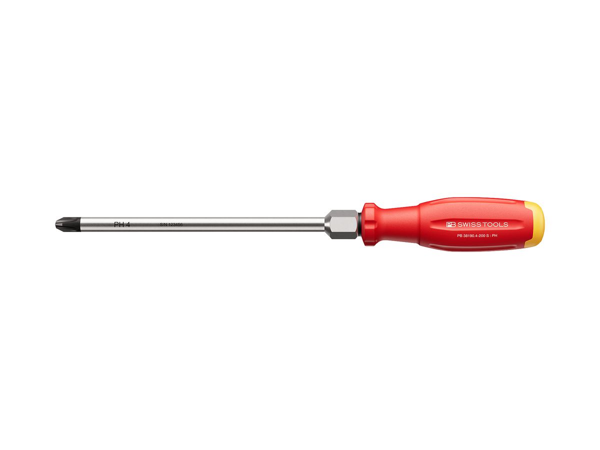 Schraubenzieher PH PB SwissGrip Evo Gr.4 200mm