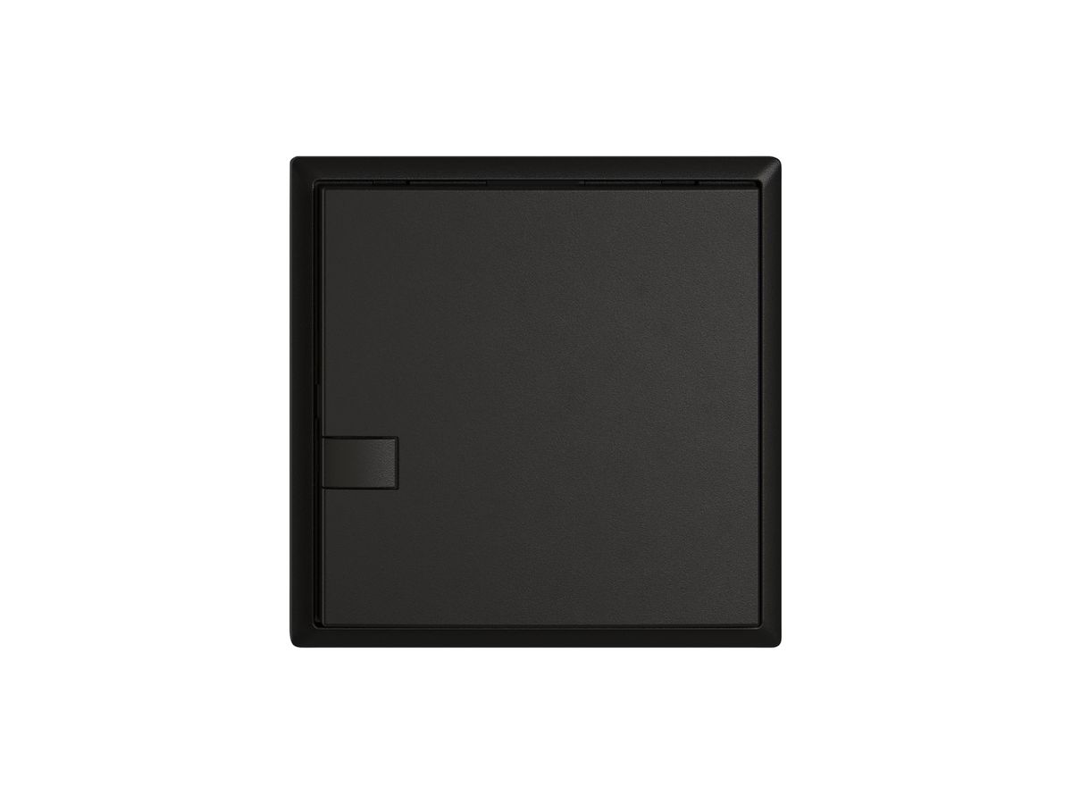 KNX-Taster RGB EDIZIO.liv SNAPFIX® Temperaturfüh.o.LED 1×Taste 1-Tbed.sz