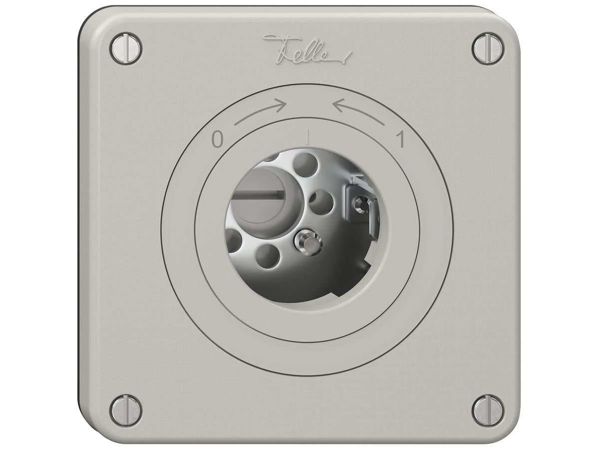 Schlüsselschwenktaster NEVO SNAPFIX® 1P 1NC 1NO 16A 400V 0-> <-1 lgu