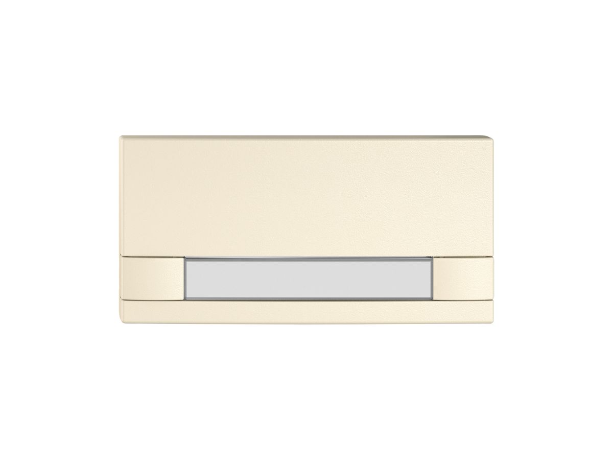 Taste 1/2 EDIZIO.liv KNX&UNI m.SNAPFIX® o.LED m.Papiereinlage 2-Tastenb.cr
