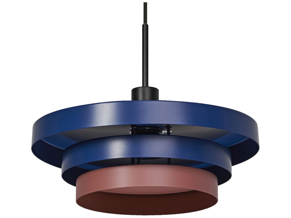 Pendelleuchte LEDVANCE Decor Layers E27 1×15W Ø400mm blau