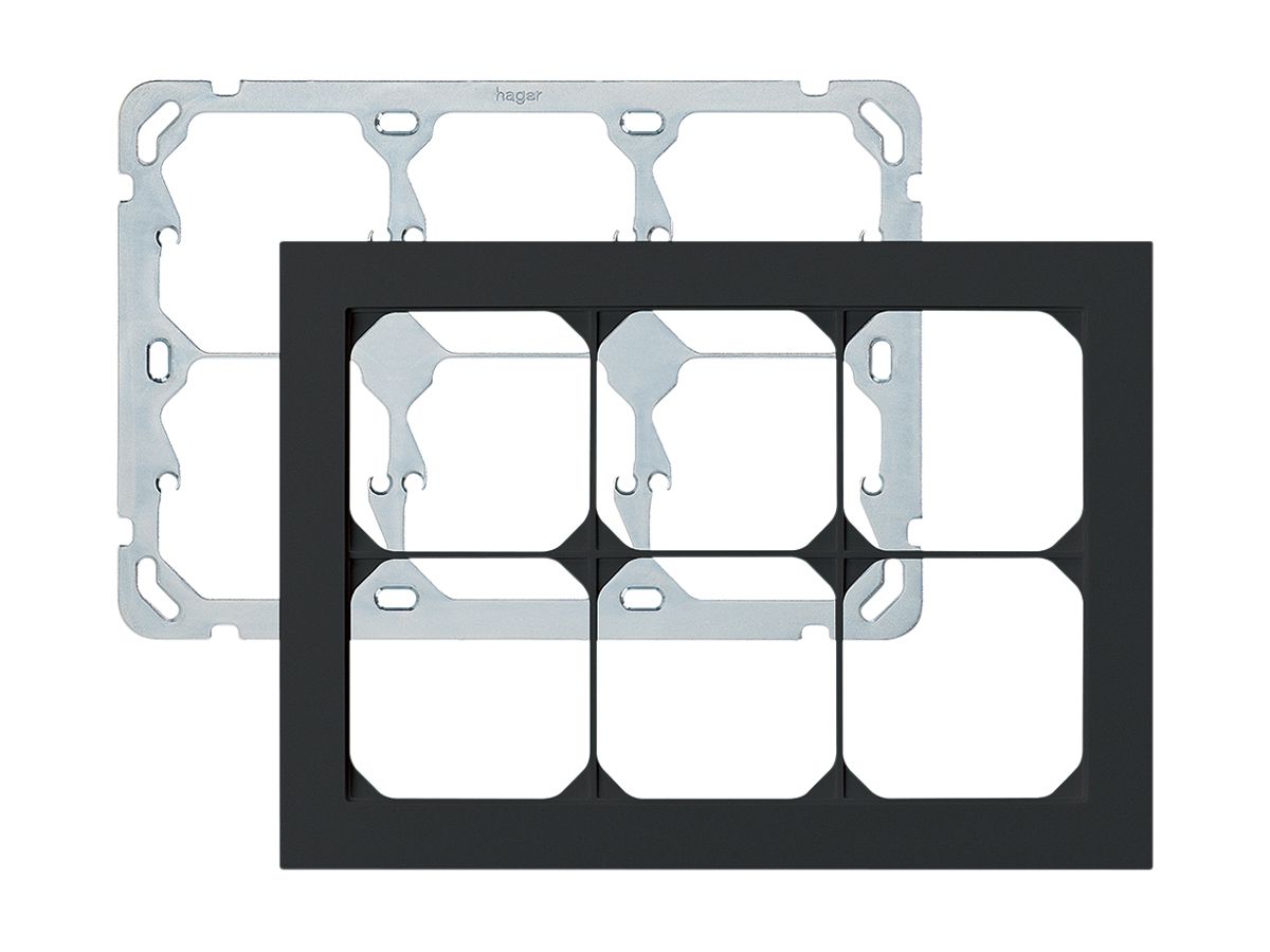 UP-Kopfzeile kallysto.pro 2×3 schwarz horizontal