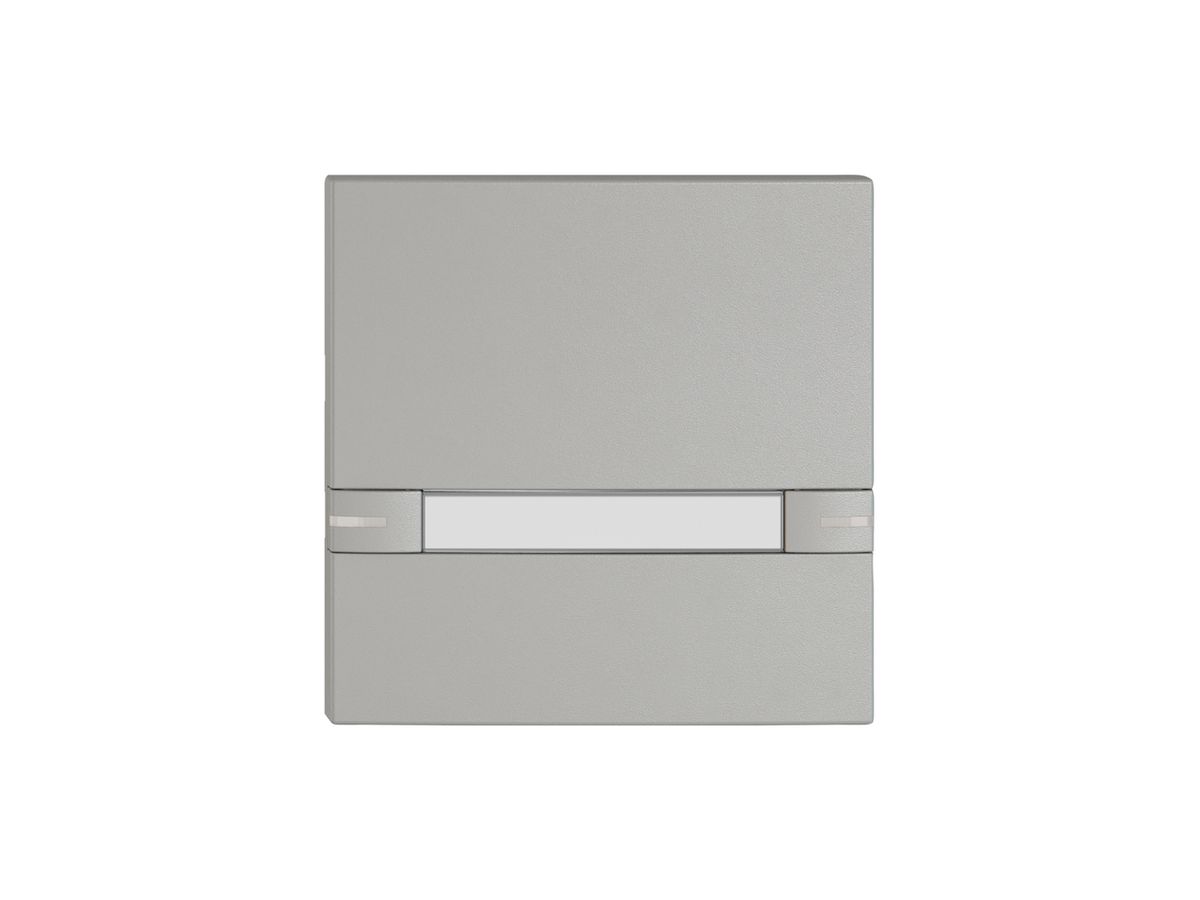 Taste 1/1 EDIZIO.liv KNX&UNI m.SNAPFIX® m.LED&Papiereinlage 2×Einfach-Bed.hgu