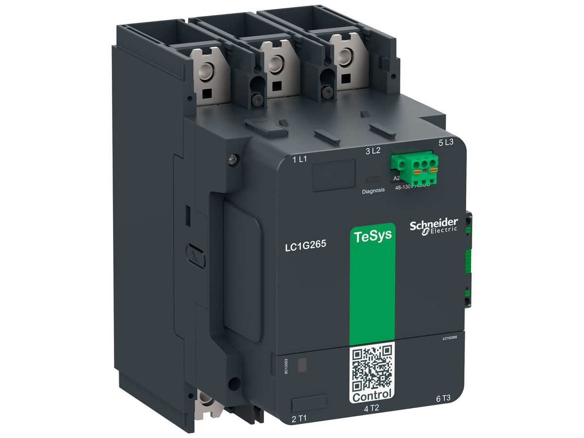Leistungsschütz TeSys 100…250VAC/DC 3NO 440A 330A 160kW 1000V