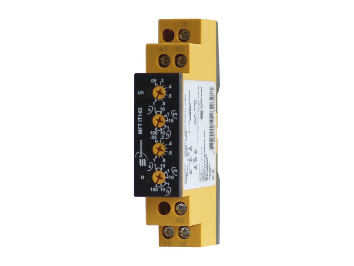 Zeitrelais Taktgeber MFT IT14S 1W, 12…240VAC/DC