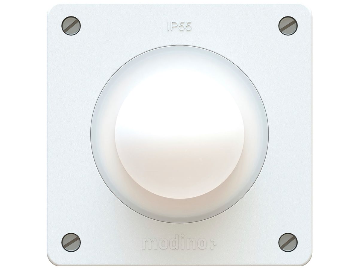 EB-Bewegungsmelder MAX HAURI modino exo PIR 180° IP55 weiss