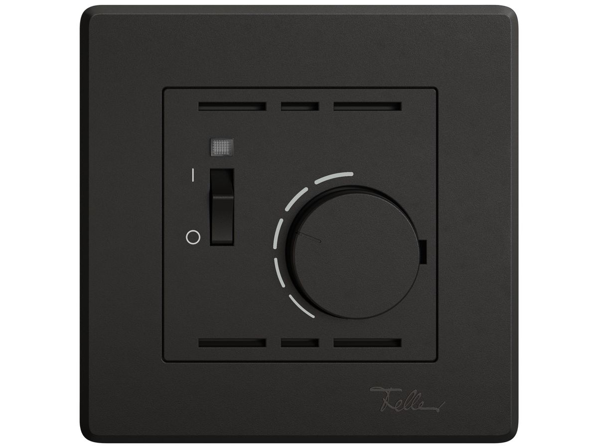 UP-Raumthermostat EDIZIO.liv SNAPFIX® m.Schalter 230VAC 50Hz sz