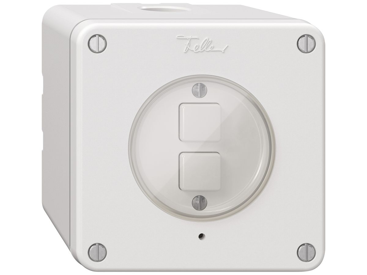 AP-Taster KNX RGB NEVO SNAPFIX® 2T 2B LED IP55 ws