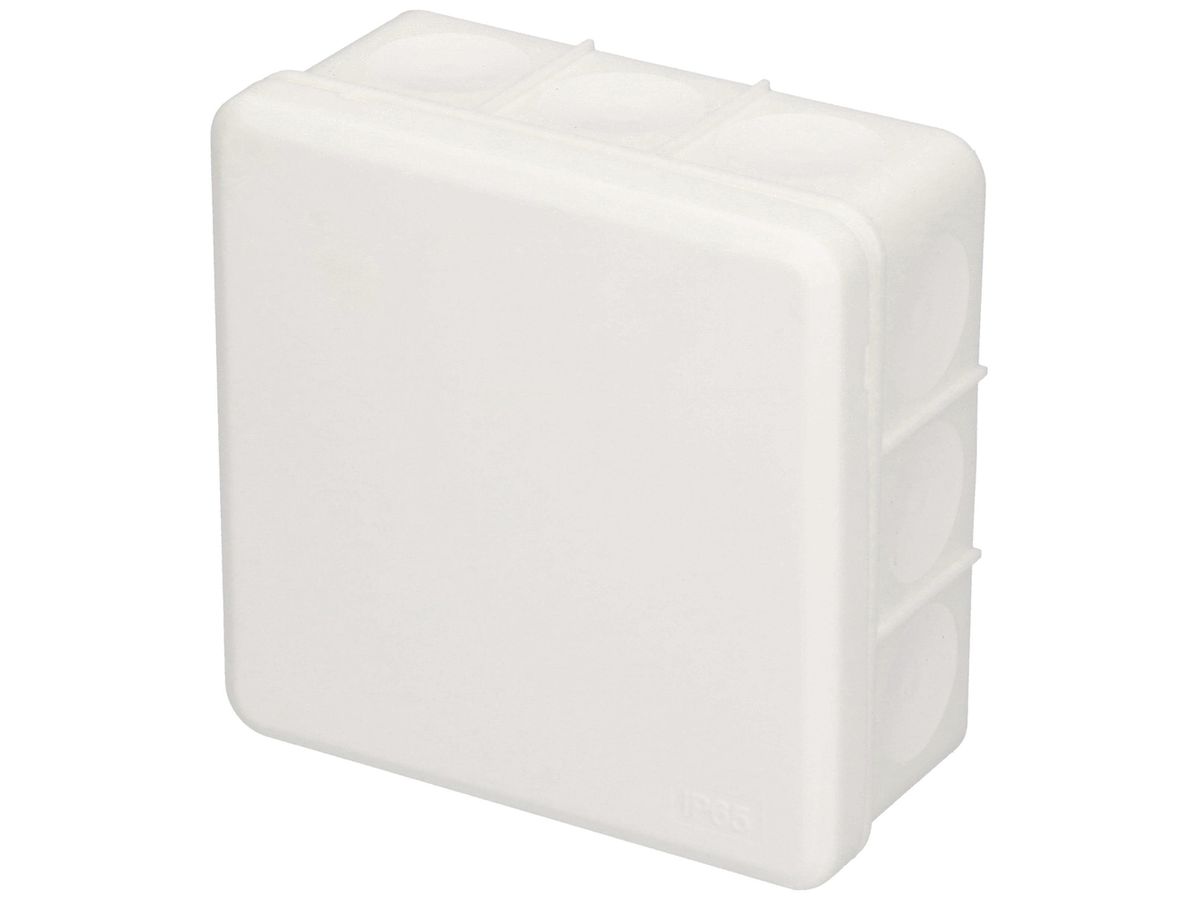 AP-Abzweigdose MAX HAURI 400V 100×100×46.5mm IP65 weiss