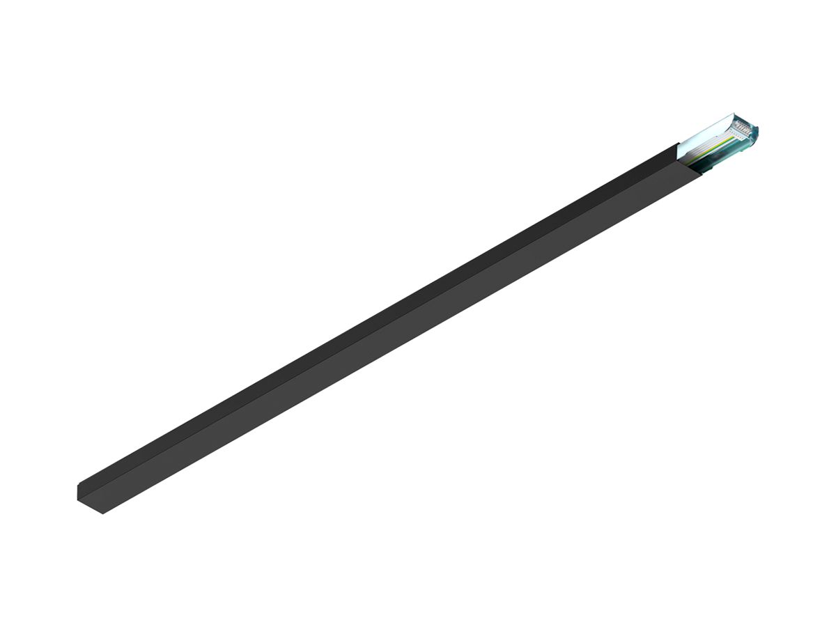 Tragschiene SLV EASYLIGHT BC Aluminium 7×2.5mm² 1500mm schwarz