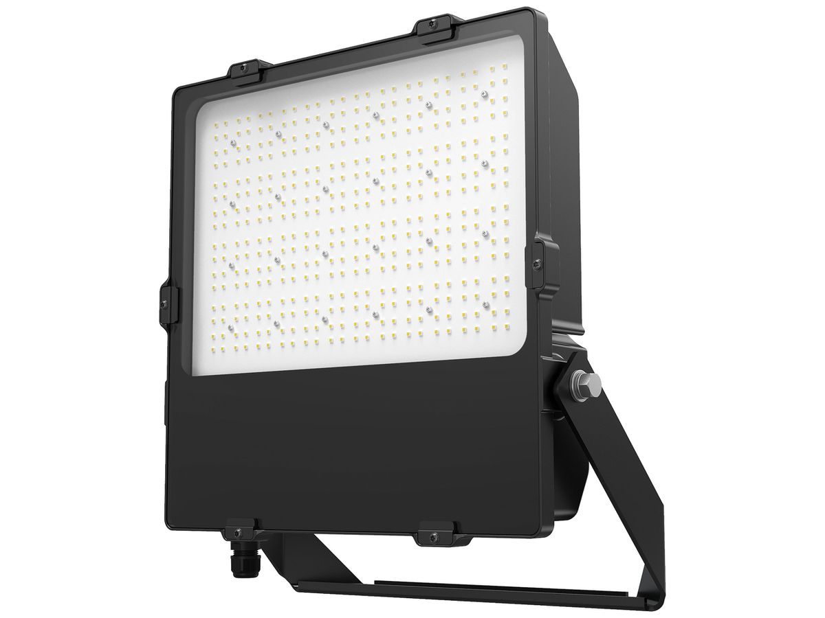 LED-Strahler DOTLUX LENSplus 300W 42220lm 850 IP66 15° 499×410mm schwarz