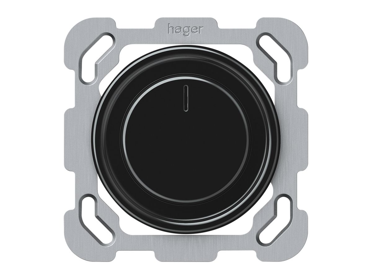 UP-Drehdimmer origin Phasenanschnitt 20…500VA 77×77mm sz