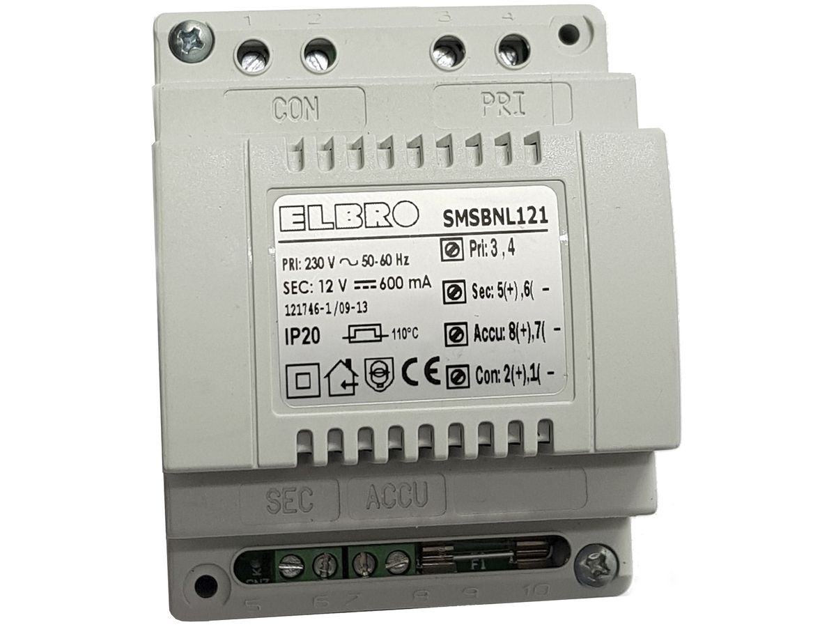 REG-Netzgerät ELBRO BUTLER SMSBNL121, 230VAC/12VDC
