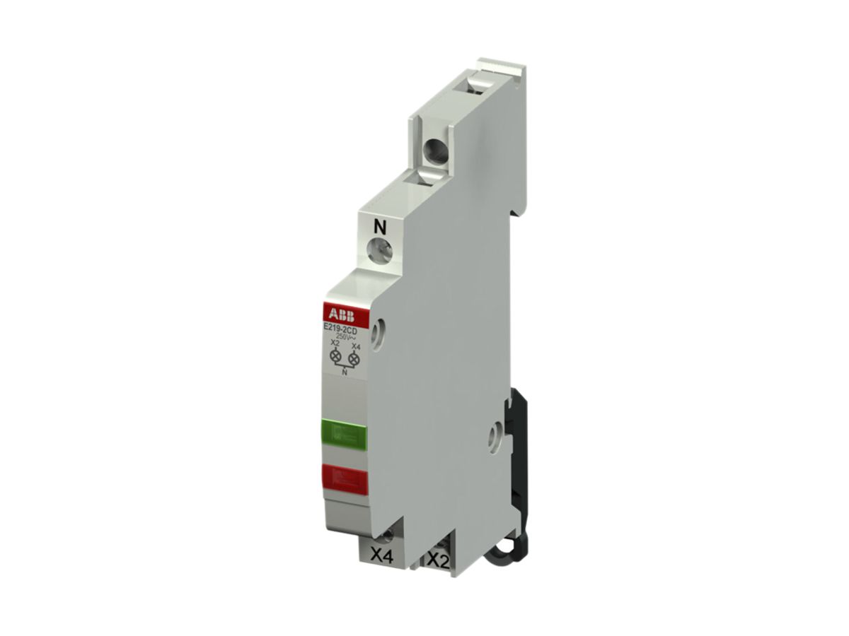 REG-Leuchtmelder ABB LED grün/rot 115…230VAC, E219-2CD