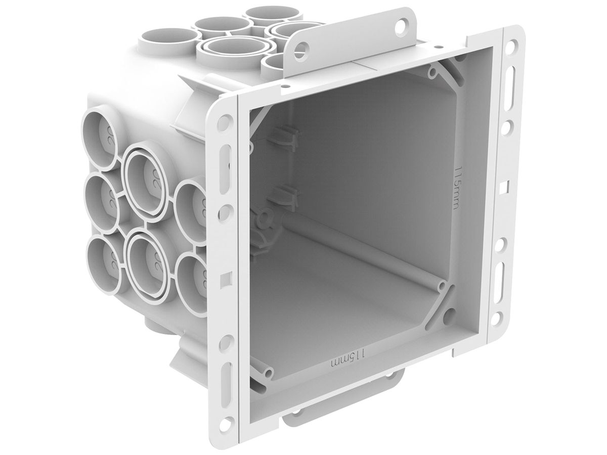 UP-Abzweigdose Spotbox Conexa 100H 115×115×100mm weiss