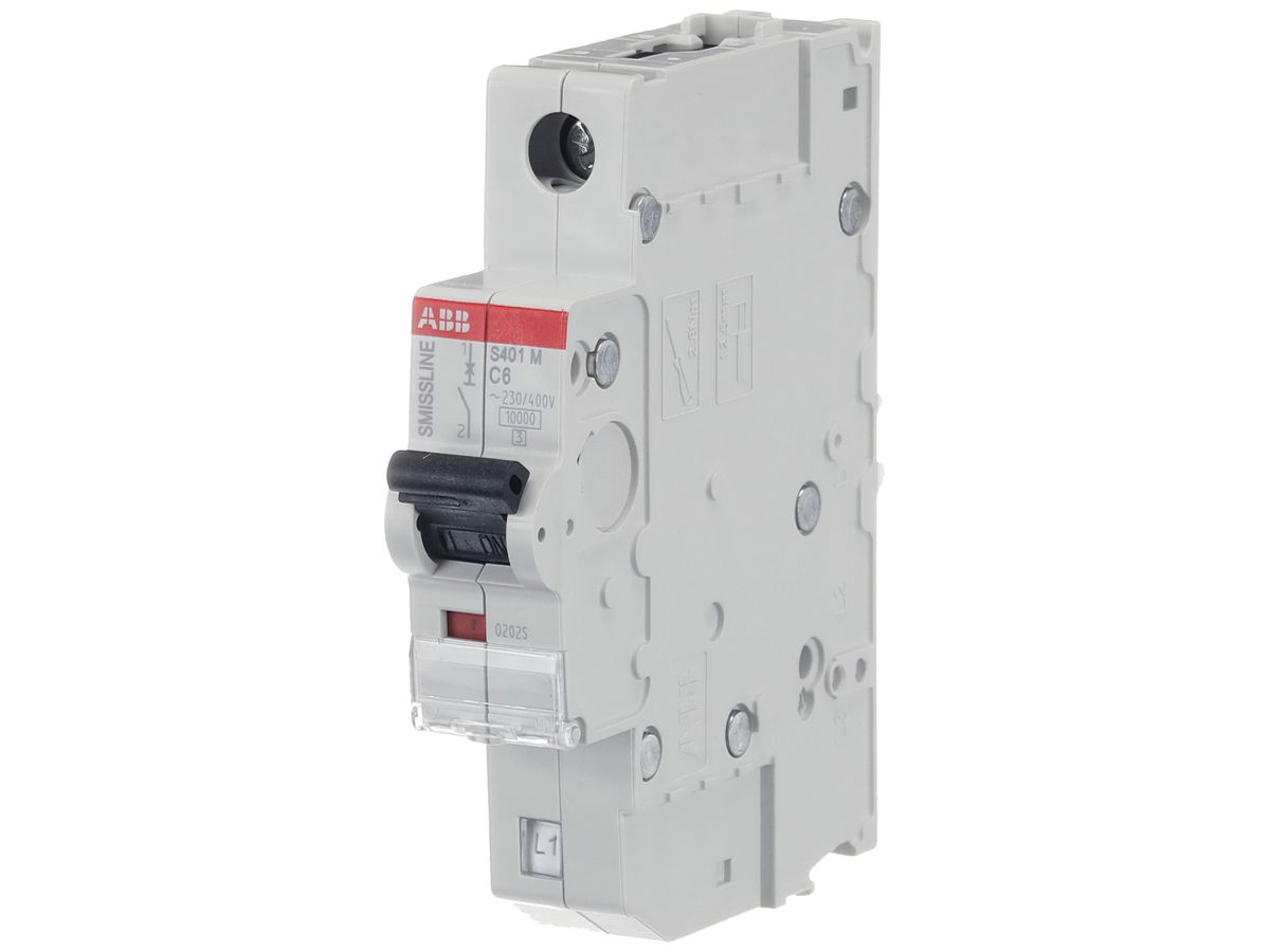Leitungsschutzschalter SMISSLINE TP S 1×6A C 10kA