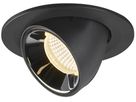 EB-LED-Downlight SLV NUMINOS GIMBLE S, 8.6W 250mA 700lm 3000K 20° sz/chr