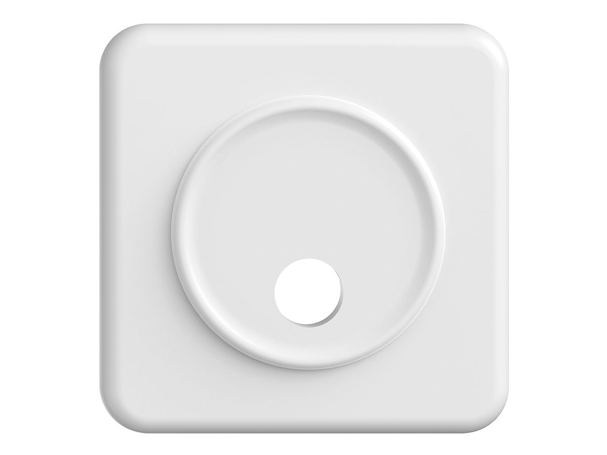 UP-Frontset, STANDARDdue weiss 90×90mm für Sonnerietaster