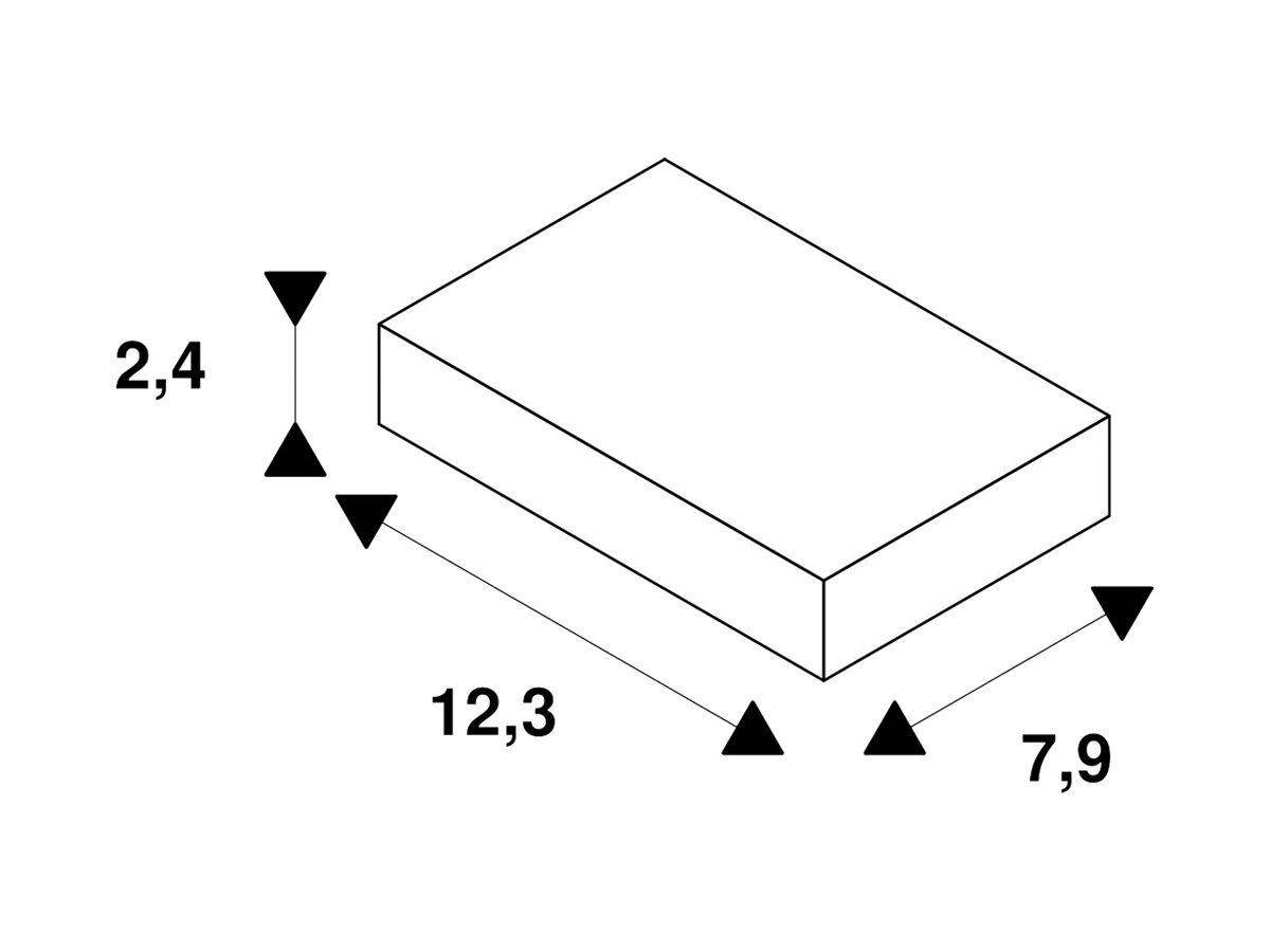 LED-Konverter SLV für NUMINOS 40W, 250…700mA 6…58V, dimmbar DALI