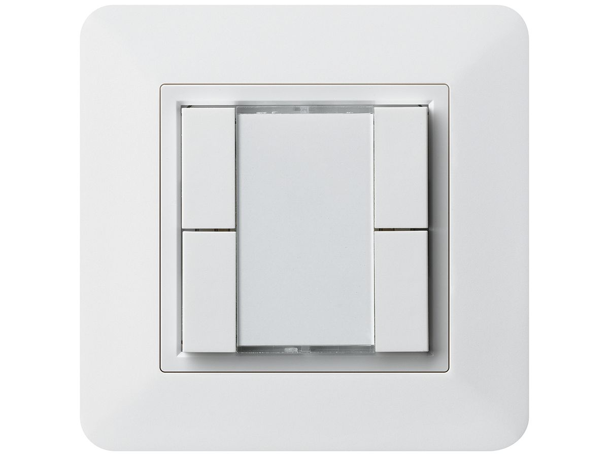 AP-Multifunktionstaster kallysto.trend KNX RF 4-fach weiss